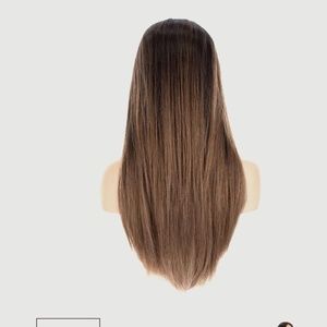 Milano Collection Pony wig  long  26” Ombre Premium Real Hair